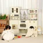 Play Kitchen for Kids Wooden Pretend - Image 2