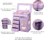 Musical Jewelry Box - Purple - Image 4