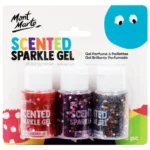 Mont Marte - Scented Sparkle Gel 3pc x 37ml (1.25 US fl.oz)