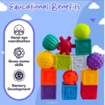 Baby Soft Sensory Blocks - Image 2