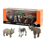 Mideer - Safari Animal Collectibles 5pcs