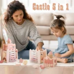 Montessori Educational Wooden Castle - Image 10