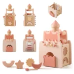 Montessori Educational Wooden Castle - Image 6