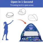 Born to be happy Kids Pop-Up Tent - Image 5