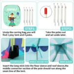 Circus Kids Pop Up Tent - Image 8