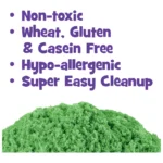 Kinetic Sand - 2Lbs Green Sand - Image 8