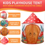 Mushroom Kids Pop Up Tent - Image 7