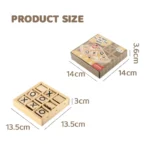 Wooden Tic-Tac-Toe - Image 4