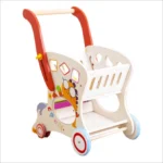 Multifunctional Child Wooden Trolley - Image 5