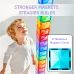 Mideer - Colorful Magnetic Tiles - 160 Pcs - Image 7