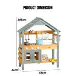 One Elephant - Wooden Outdoor Garden Set - Image 2