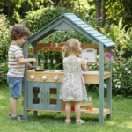 One Elephant - Wooden Outdoor Garden Set - Image 8