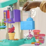 Play-Doh , Rainbow Swirl Ice Cream Playset - Image 8