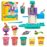 Play-Doh , Rainbow Swirl Ice Cream Playset - Image 2