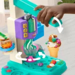 Play-Doh , Rainbow Swirl Ice Cream Playset - Image 3