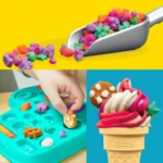 Play-Doh , Rainbow Swirl Ice Cream Playset - Image 7