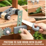 One Elephant - Wooden Outdoor Tool Rolling Worktop - Image 7