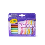 Crayola - Glitter Markers 8 colors