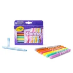 Crayola - Glitter Markers 8 colors - Image 2