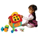 K's Kids - Deluxe Patrick Shape Sorting House - Image 5