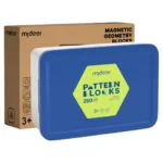 Mideer - Magnetic Wooden Geometry Blocks - 250pcs - Image 4