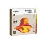 Mideer - Archimedes Wooden Blocks - Warm Color Palette