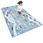 Kids Floor Activity Mat - Blue - Image 6