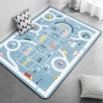 Kids Floor Activity Mat - Blue - Image 2