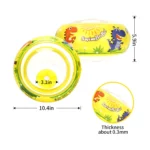 SwimBobo - Kids Swimming Float - Dinosaur Green - Image 2