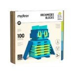 Mideer - Archimedes Wooden Blocks - Cool Color Palette
