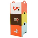 Labebe - Wooden Closed Sides Storage Boxes