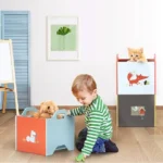 Labebe - Wooden Closed Sides Storage Boxes - Image 5