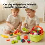 Mideer - Fruit & Vegetable Cutting Play Set - Image 4