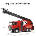 Huina - Remote Control Fire Engine - Image 2