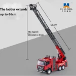 Huina - Remote Control Fire Engine - Image 3