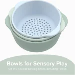 Nesting Bowl Set - Green - Image 3