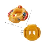 SwimBobo - Inflatable Seat Float - Pirate Yellow - Image 3
