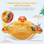SwimBobo - Inflatable Seat Float - Pirate Yellow - Image 6