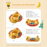 SwimBobo - Inflatable Seat Float - Pirate Yellow - Image 7