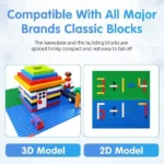 Lego Base Plate Building Board - Lime Green - Image 4