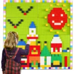 Lego Base Plate Building Board - Lime Green - Image 5