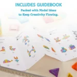 Mideer - Mini Colorful Magnetic Tiles - Multicolor - 42 Pcs - Image 8