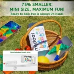 Mideer - Mini Colorful Magnetic Tiles - Multicolor - 42 Pcs - Image 5