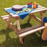 Soulet - Aurea Treated Wood Picnic Table - Image 5