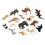 Mideer - Safari Animals Toy Set - 15pcs - Image 3
