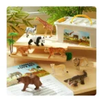 Mideer - Safari Animals Toy Set - 15pcs - Image 6