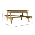 Soulet - Wooden activity table with integrated Sandbox - Image 3