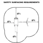Dolphin PlayGround - Swings Slide And SandBox PlaySet - Image 5