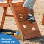 Dolphin PlayGround - Swings Slide And SandBox PlaySet - Image 6