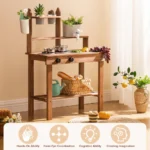 One Elephant - Wooden Outdoor Mud Kitchen Playset - Image 4